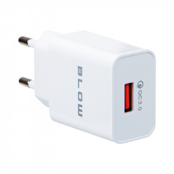 Φορτιστής USB-A 18W QC3.0 Blow λευκός