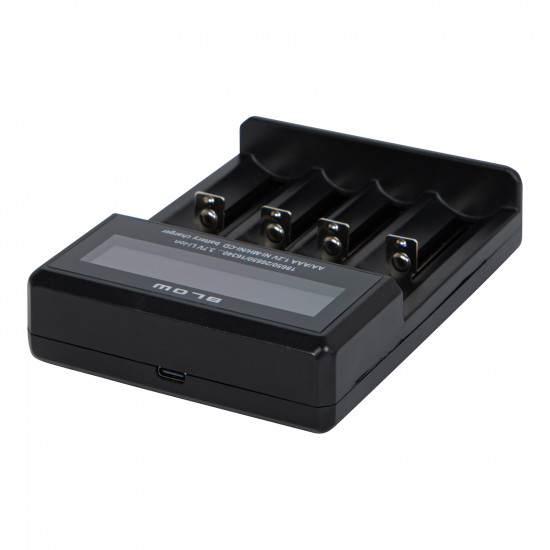 Φορτιστής μπαταριών 18650, AA-AAA 4-θέσεων XN-110 BLOW