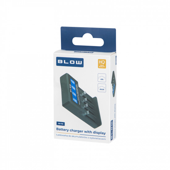 Φορτιστής μπαταριών 18650, AA-AAA 4-θέσεων XN-110 BLOW