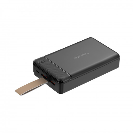 Power Bank 30000mAh 22.5W με 2x USB-A και 1x USB-C PD, QC 3.0 Kruger&Matz