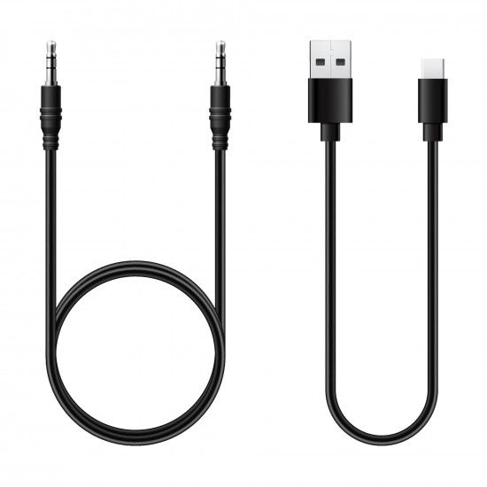 Ασύρματα ακουστικά ANC με μικρόφωνο Rebel