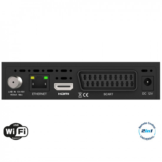 Δορυφορικός Δέκτης EDISION PROTON S2 Plus