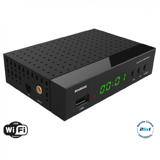 Δορυφορικός Δέκτης EDISION PROTON S2 Plus