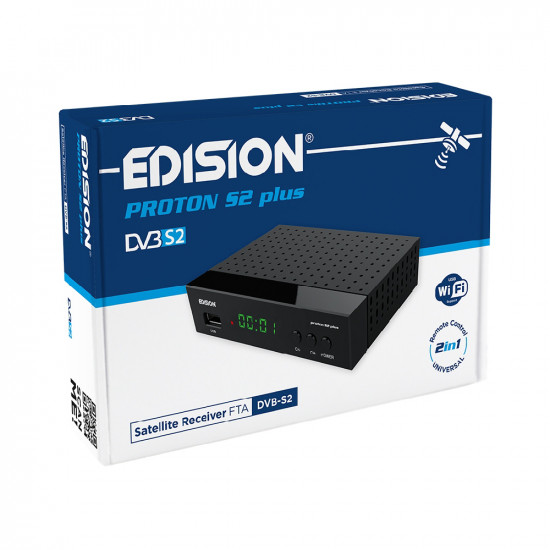 Δορυφορικός Δέκτης EDISION PROTON S2 Plus