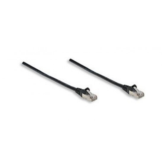 Καλώδιο SFTP Cat5e 0.3m μαύρο Intellinet