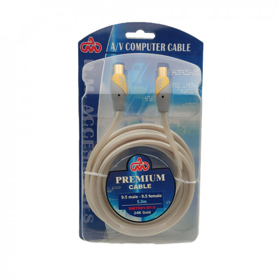 DM καλώδιο TV M/F 5m