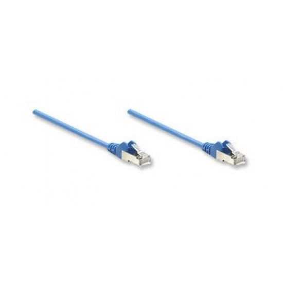 Καλώδιο SFTP Cat5e 1m μπλε Intellinet