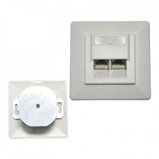 ΠΡΙΖΑ Cat 6E ΧΩΝΕΥΤΗ ΔΙΠΛΗ FTP ΤΥΠΟΥ KRONE