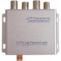 BALUN ΠΑΘΗΤΙΚΟ 4CH 4X BNC-RJ45 (500m) ΓΙΑ VIDEO Η' ΚΑΜΕΡΕΣ