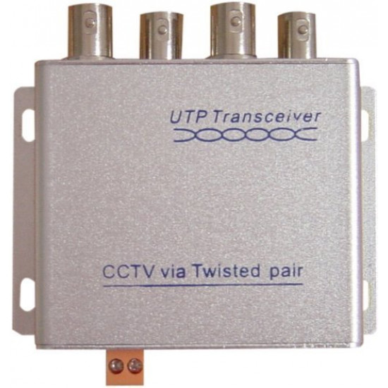 BALUN ΠΑΘΗΤΙΚΟ 4CH 4X BNC-RJ45 (500m) ΓΙΑ VIDEO Η' ΚΑΜΕΡΕΣ