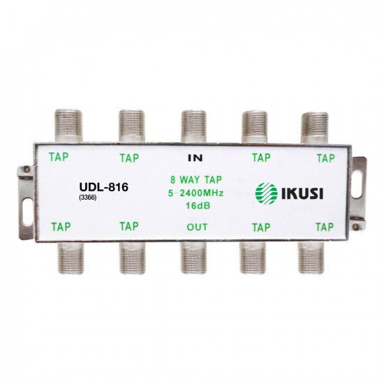 IKUSI tap-off 16dB 8 εξόδων UDL-816