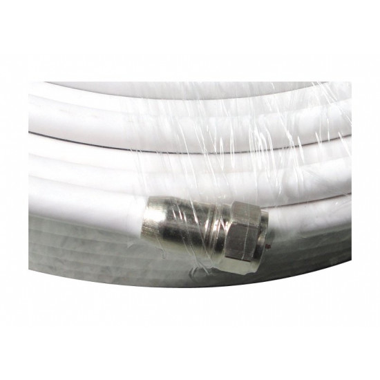 Zodiac ομοαξονικό 75Ω 5mm 50m με βύσματα F