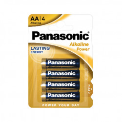 Panasonic μπαταρίες αλκαλικές AA 1,5V 4τμχ