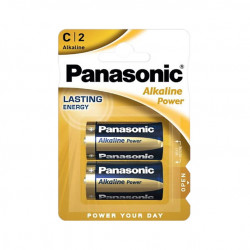 Panasonic μπαταρίες αλκαλικές C 1,5V 2τμχ