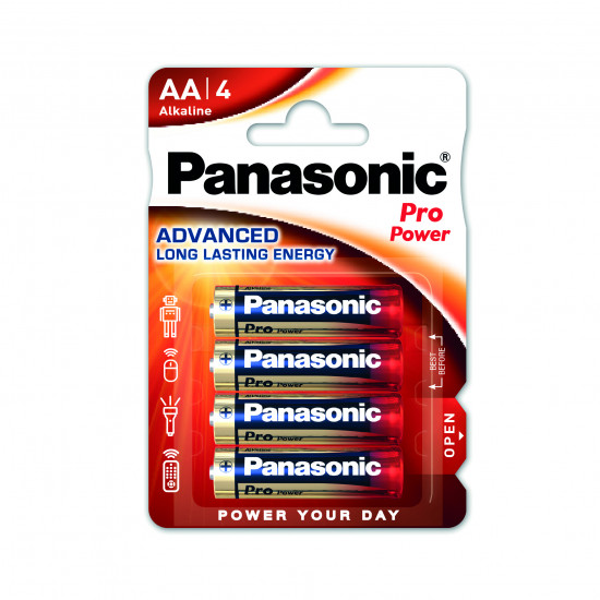 Panasonic μπαταρίες αλκαλικές Pro AA 1,5V 4τμχ