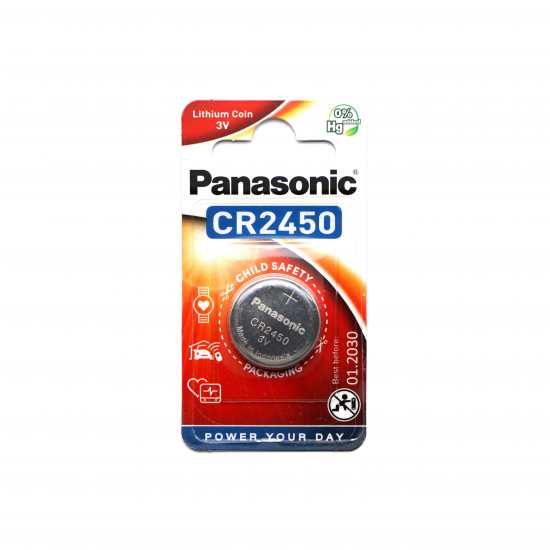 Panasonic CR2450 μπαταρία λιθίου 3V