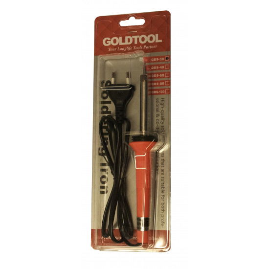 Goldtool κολλητήρι 30W με ανθεκτική μύτη