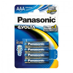 Panasonic αλκαλικές μπαταρίες ΑΑΑ 1,5V EVOLTA (4 τμχ)