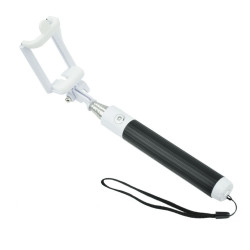 Selfie stick Μαύρο - Λευκό