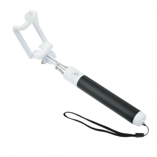 Selfie stick Μαύρο - Λευκό