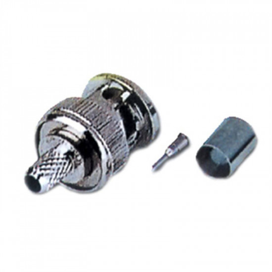 CONNECTOR BNC CRIMP MALE RG58