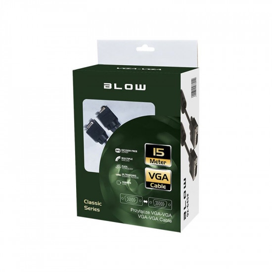 Καλώδιο VGA - VGA M/M 15m BLOW