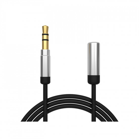 Καλώδιο Stereo Jack 3.5mm 1m M/F Premium