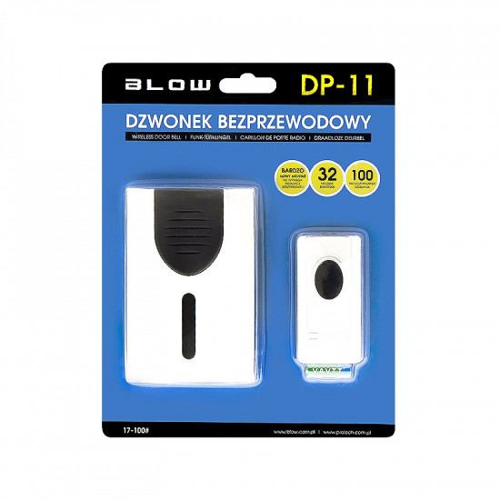 Ασύρματο Κουδούνι 1 προς 1 BLOW