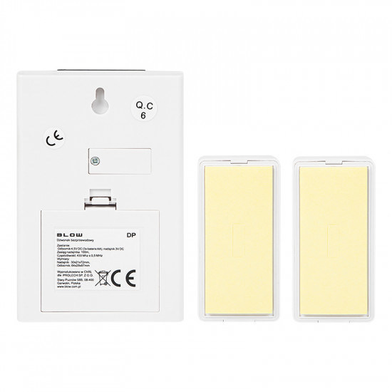 Ασύρματο Κουδούνι 1 προς 2 BLOW