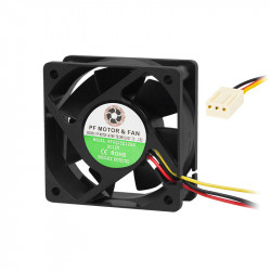 Ανεμιστήρας 60x60x25 12V 3W με Κουζινέτο