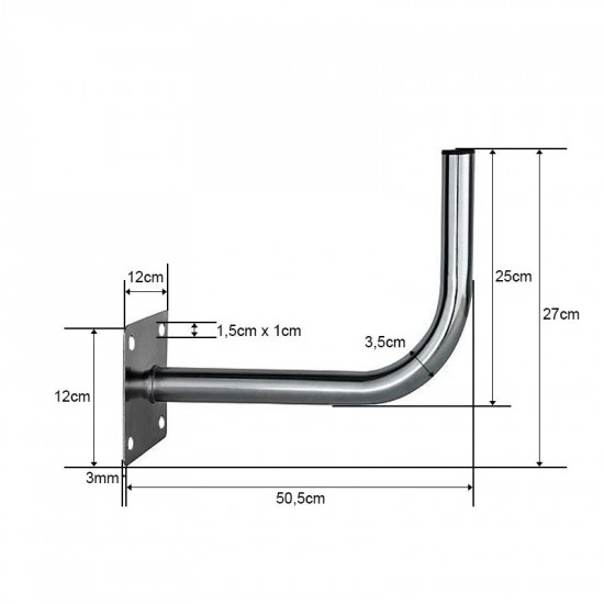 Βάση Τοίχου 35/500