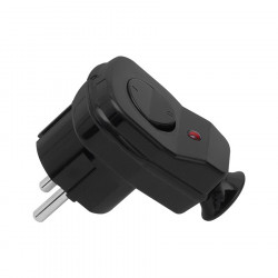 Σουκο Φις Γωνία με Διακόπτη Μαύρο