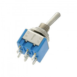 Διακόπτης ON-OFF-ON 6P 3A 250V MTS-203