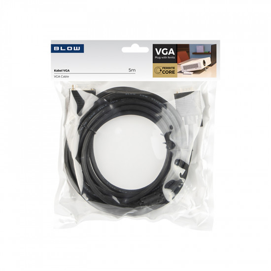 Καλώδιο VGA M/M 5m BLOW
