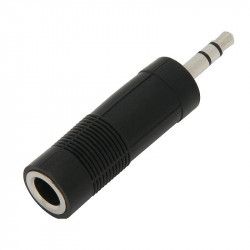Αντάπτορας 3.5mm - 6.35mm M/F Stereo