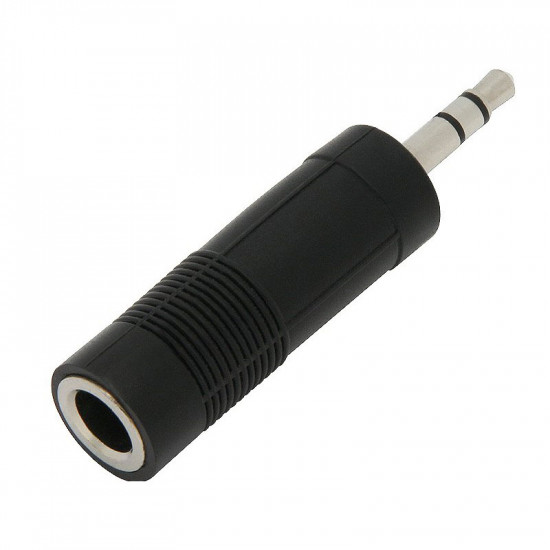 Αντάπτορας 3.5mm - 6.35mm M/F Stereo