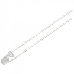 LED 3mm Μπλε Διάφανο