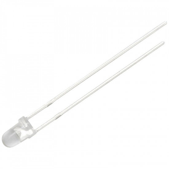 LED 3mm Μπλε Διάφανο