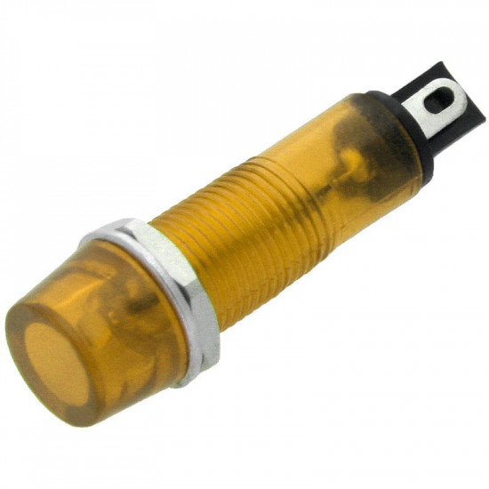 Λαμπάκι 9mm 230V Κίτρινο