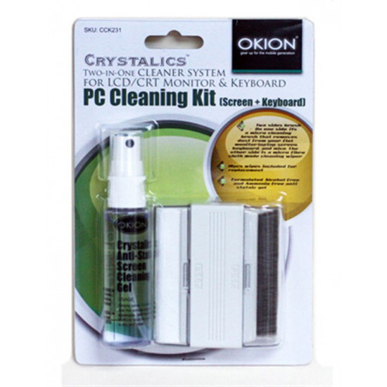 OKION ΚΙΤ Καθαρισμού για Crystalics PC