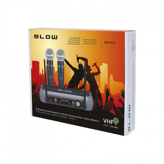 Ασύρματο Μικροφώνο BLOW Διπλό