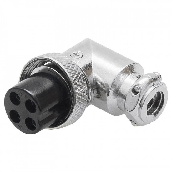 Φις Μικροφώνου CB 4PIN Γ Θηλ.Καλωδίου