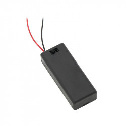 Μπαταριοθήκη LR03 AAAx2 + Κουτί + Διακόπτης