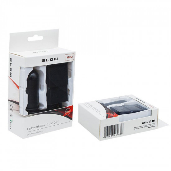 Σετ Φορτιστής 2.1A & Φορτιστής Αυτοκινήτου 2A & Καλώδιο microUSB