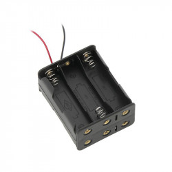 Μπαταριοθήκη R6 AAx6 IIIIII + Καλώδιο