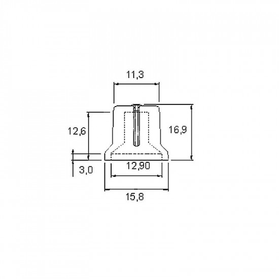 Κουμπί 16mm Πράσινο