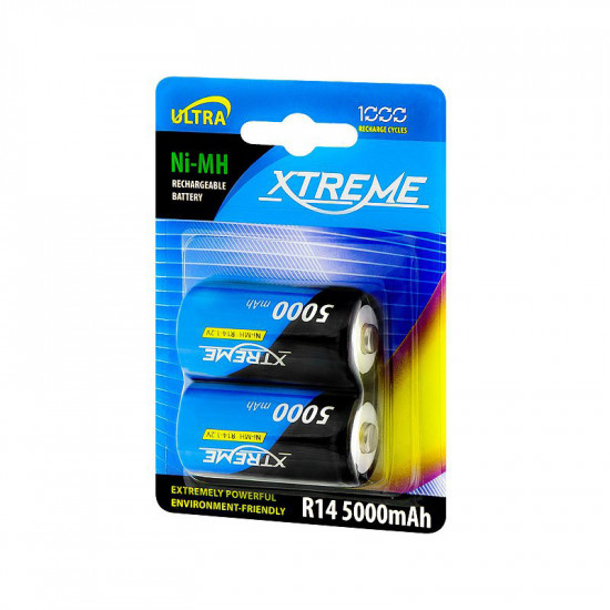 Επαναφορτιζόμενη μπαταρία Ni-Mh R14 5000mAh