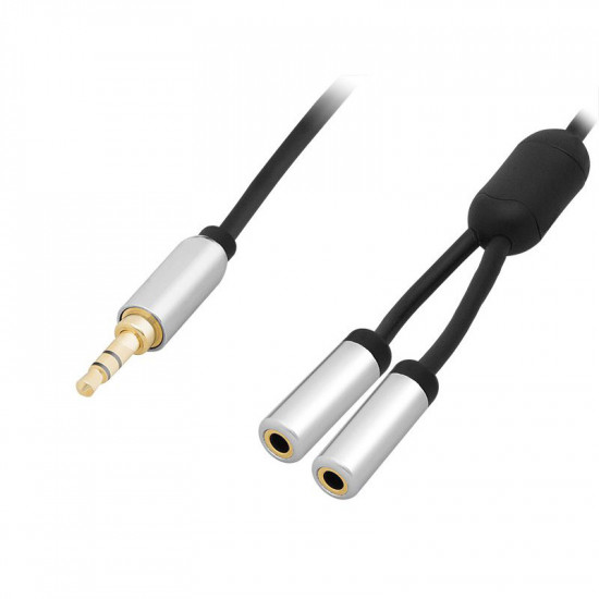 Splitter 3.5mm Jack Stereo 15cm