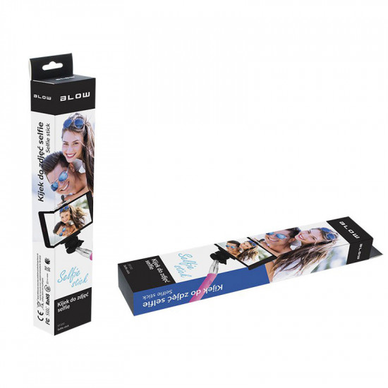 Selfie Stick 3.5mm Jack Ροζ