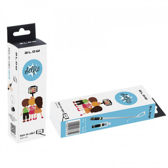 Selfie Stick 3.5mm Jack Μαύρο